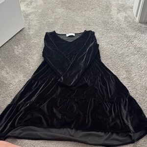 Old Navy Black Long Sleeve Dress